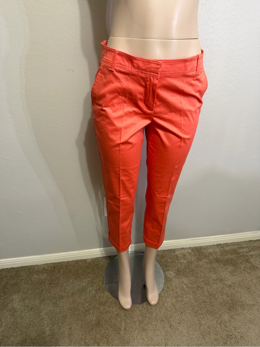 New York & Company Coral Crop Pants